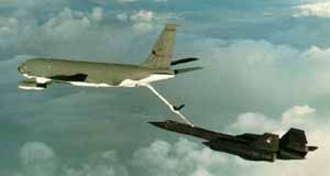 Дозаправка SR-71 от KC-135Q