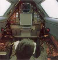 Кабина оператора SR-71A