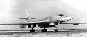 Ту-160 перед первым вылетом. Аэродром ЛИИ.